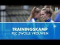 PEC Zwolle Vrouwen op trainingskamp in Zeist