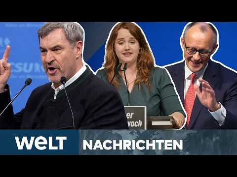 POLITISCHER ASCHERMITTWOCH: Gesalzener Schlagabtausch bei den Parteien! Söder erntet Jubel | STREAM