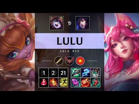 Lulu Mid vs Ahri - VN Grandmaster Patch 25.06