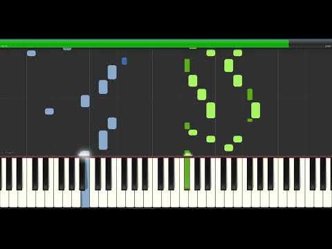 東方 Voyage 1969『4』Touhou piano - Synthesia tutorial