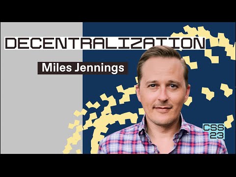 Decentralization | Miles Jennings