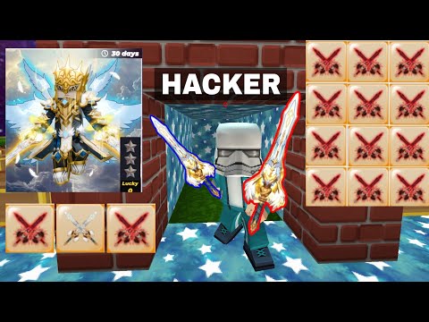 Secret Dup is Here + How to Get Valkyrie's Divine Dual Blades with my HACKER Skyblock BlockmanGo