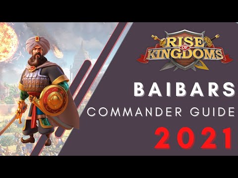 NEW! Baibars Commander Guides 2021 Rise of Kingdoms
