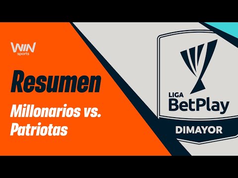 Summary Millonarios vs Patriotas Boyacá Round 8