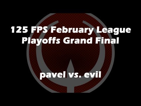pavel_ vs evil - 125 FPS February League Playoffs Grand Final [March 2, 2013] (Quake Live VOD)
