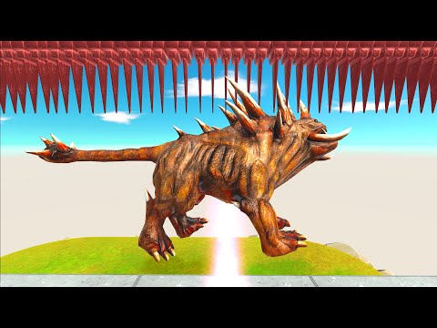 Jet Trap with Deadly Spikes | Animal Revolt Battle Simulator