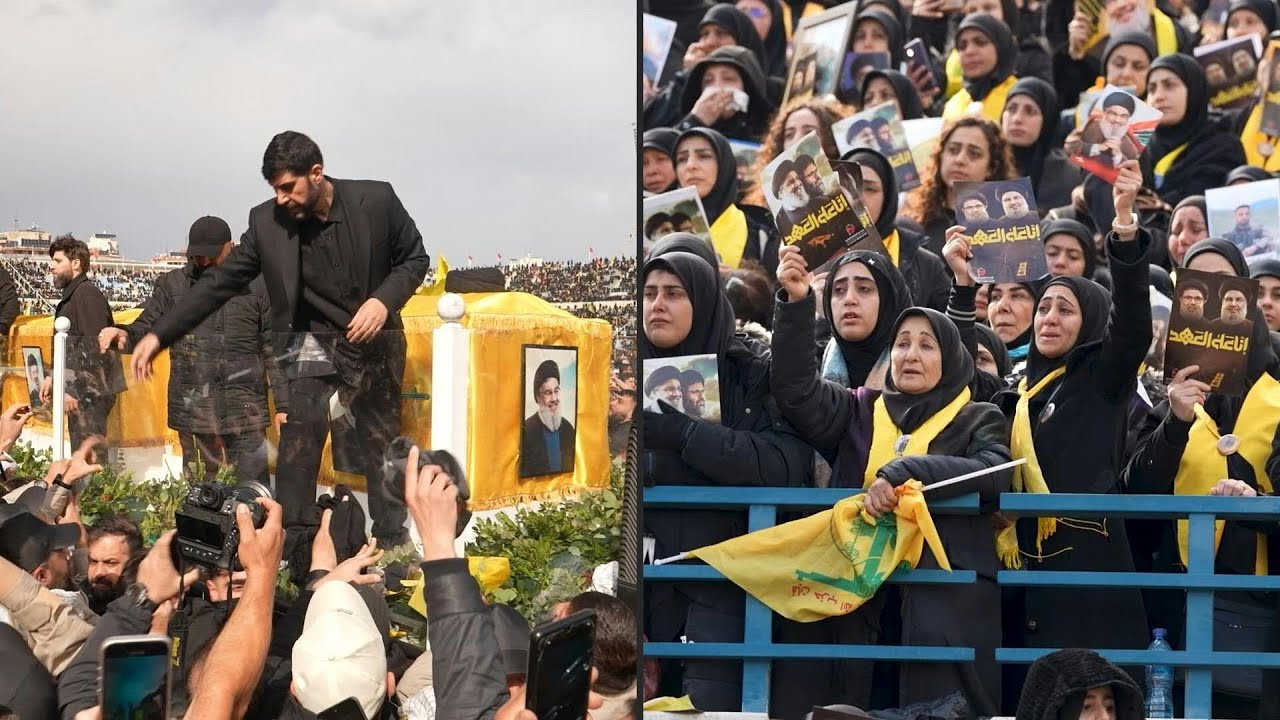 Líder do Hezbollah promete 'resistência' no funeral de Nasrallah | AFP