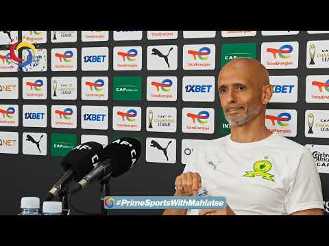 'Bravo,' - Sundowns coach Miguel Cardoso on his players after qualifying for knockout stages. 