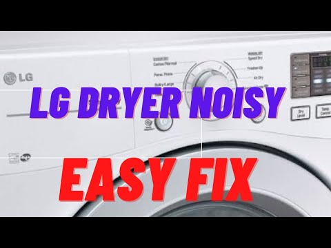 ✨ LG DRYER NOISY — Easy FIX — DIY AND SAVE $$$ ✨
