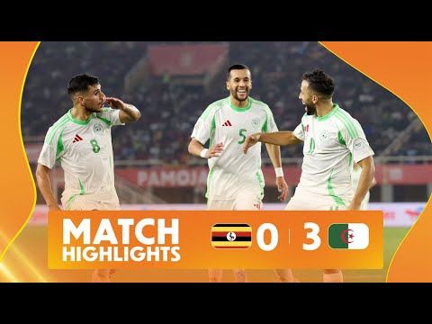 Uganda 0-3 Algeria Match Highlights l TotalEnergies CHAN 2024 l Matchday 1