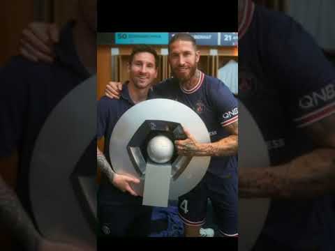 Messi and Ramos ⚽🔥🏆 #shorts #Messi #Ramos @PSG