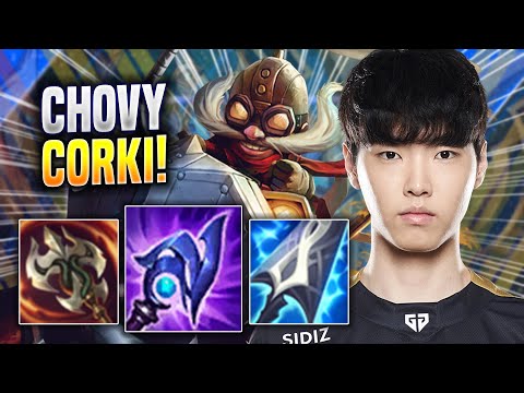 CHOVY IS A MONSTER WITH CORKI! - GEN Chovy Plays Corki MID vs Ahri! | Season 2022