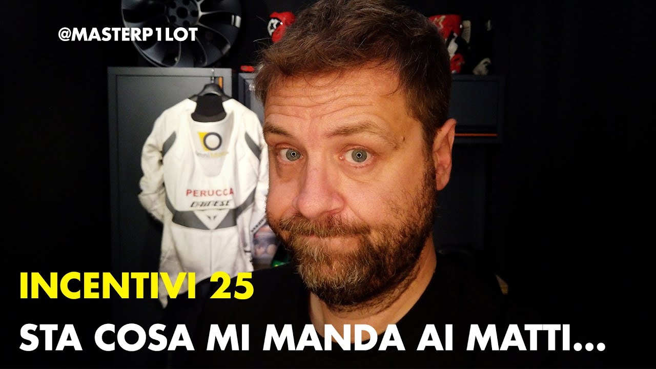 Sta cosa degli INCENTIVI AUTO 2025 mi manda ai matti...