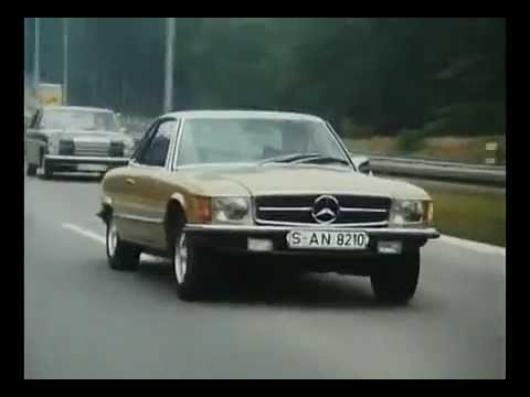 Mercedes SLC C107 Commercial Classic TV Ad - Carjam TV Show About Cars 2013
