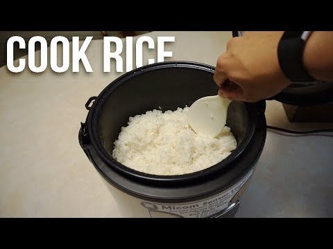 How to Cook Rice in a Rice Cooker (EASY)