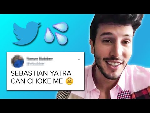 Sebastián Yatra Reads Thirst Tweets