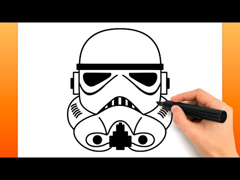Comment Dessiner Un Stormtrooper (Tutoriel De Dessin Facile)