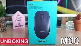 Video thumbnail for Logitech M90 Wired USB Mouse Unboxing by Tips And Trick