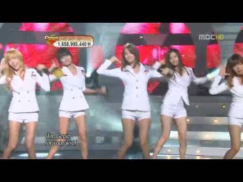 SNSD- Tell Me Your Wish (Genies) @ MBC New Life To Children 2009 (091130)