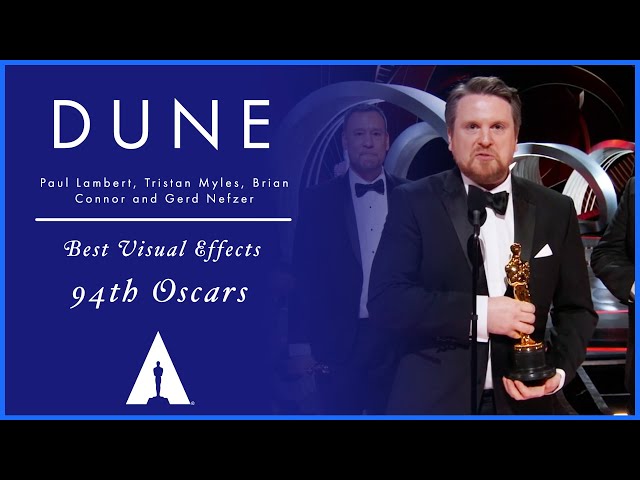 'Dune' Wins Best Visual Effects | 94th Oscars