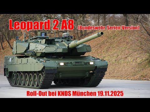 Leopard 2 A8 Roll-out live in Munich – Tour & Expert Information | MBK On Tour SPECIAL