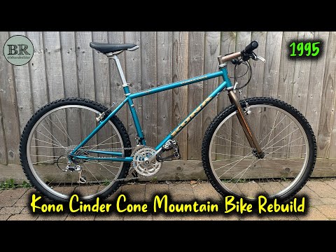 Kona Cinder Cone Retro Mountain Bike Rebuild