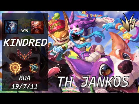 【TH Jankos】KINDRED Jungle vs GRAGAS - KR Challenger Patch 13.8