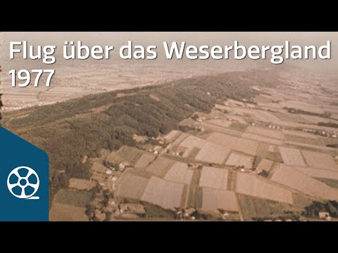 Das Weserbergland von oben 1977 - Flug über Westfalen 02/05 | FILMSCHÄTZE