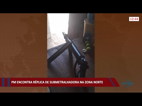 PM encontra réplica de sub-metralhadora na zona norte de Teresina 22 06 2021