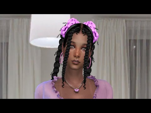 the sims 4 high detail download girl Vanesa Garcia by Bonita100 Cas Video Preview