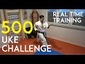 500 UKE CHALLENGE Karate Block Challenge Real Time Training TEAM KI