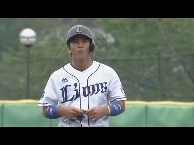 【ファーム】ライオンズ・山田のタイムリー2ベースヒットで同点に追いつく!! 2017/9/27 L-F(ファーム)