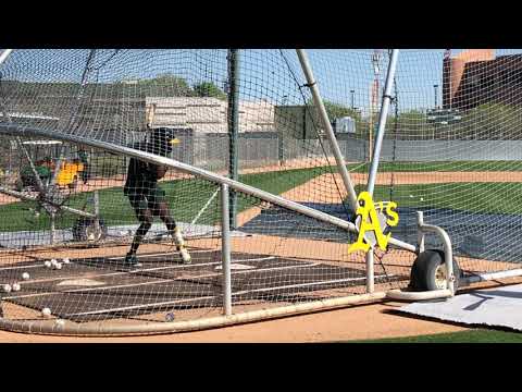 Oakland A's prospect Robert Puason