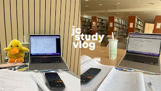 jc productive study vlog singapore 🐤💛 | holiday week, d-12 to promos, exams are coming :(