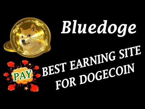 BLUEDOGE INVEST IN DOGECOIN Cryptocurrency AND GET PROFIT! 24 05 2020 SITE PAYS!