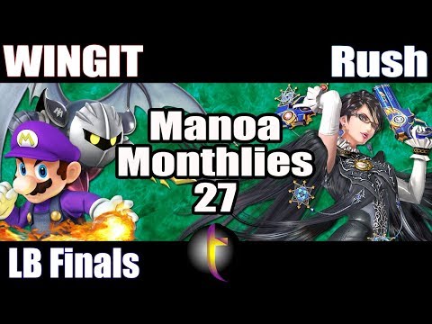 MM27 Singles: SSB Wii U - LF - WINGIT vs Rush