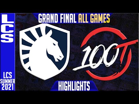 TL vs 100 Highlights ALL GAMES | LCS Summer Playoffs GRAND FINAL | Team Liquid vs 100 Thieves