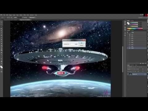 Photoshop Speed Art - The Spaceship - By Asi Givati