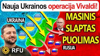 Ukrainiečiai pasiekia laimėjimų, kol Rusija praranda savo telkimosi placdarmą