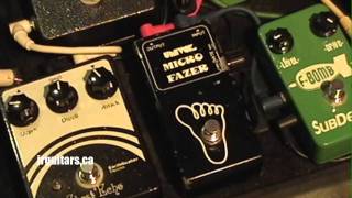 Video thumbnail for Vintage UNIVOX MICRO FAZER Pedal Demo ( Phaser ) by TheJRGuitars
