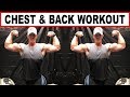 CHEST & BACK WORKOUT | Beach Vlog Ep. 1