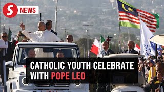 Pilgrims overwhelmed with emotion as Pope Leo inspires Catholic youth