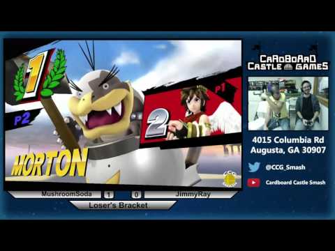 CCG Smash 4 Singles - Loser's Quarters - MushroomSoda vs. JimmyRay