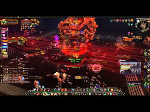 Desolate vs Dark Animus HC 10man Fury Warrior PoV (Zerg Tactic)