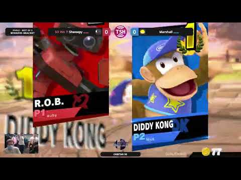 Shweepy (ROB) vs Marshall (Diddy Kong) - Orbitar 99 - Winners Round 2