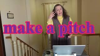 Урок 238. Что такое "pitch" и как понять выражение "make a pitch"?