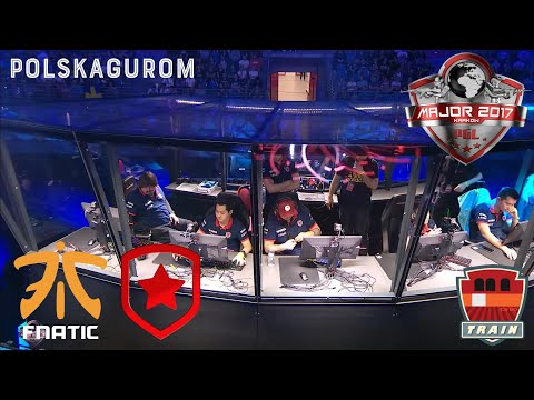 Gambit vs Fnatic | Map 1 (TRAIN) | PGL Major Kraków 2017 | Quarter-Final | BO3 | 1080p60fps