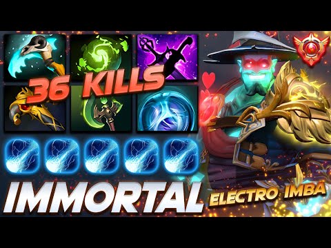 Storm Spirit 36 Frags Electro IMBA - Dota 2 Pro Gameplay [Watch & Learn]