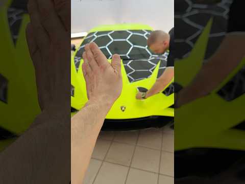 Simple Hood Wrap Using Knifeless Tape