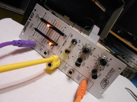 Jupiter-6 VCF Eurorack Filter In-Depth Demo Roland Clone